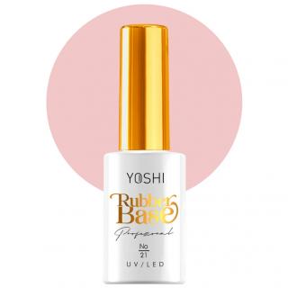 Yoshi Baza Kauczukowa Rubber Base UV/LED Hybrid 10 ml - No.21