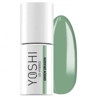 Yoshi Lakier Hybrydowy UV/LED Hybrid 6 ml - 104 Green Dragon