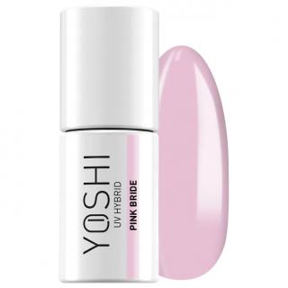 Yoshi Lakier Hybrydowy UV/LED Hybrid 6 ml - 211 Pink Bride