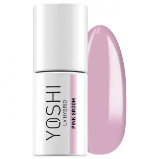 Yoshi Lakier Hybrydowy UV/LED Hybrid 6 ml - 212 Pink Groom