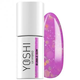 Yoshi Lakier Hybrydowy UV/LED Hybrid 6 ml - 722 Bubble Gum