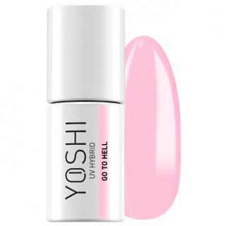 Yoshi Lakier Hybrydowy UV/LED Hybrid 6 ml - 814 Go To Hell