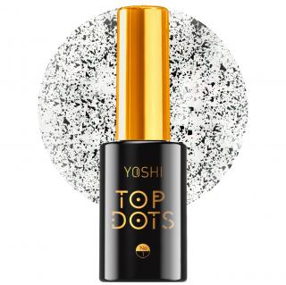 Yoshi Top Dots UV/LED Hybrid 10 ml - No.1 Black Shine