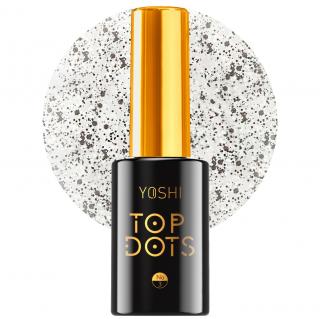 Yoshi Top Dots UV/LED Hybrid 10 ml - No.3 Black-White Matt