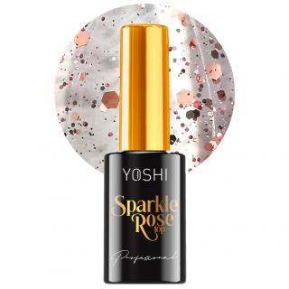 Yoshi Top Sparkle Rose No Wipe UV/LED Hybrid 10 ml