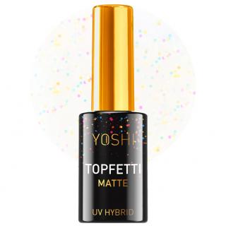 Yoshi Top TopFetti UV/LED Hybrid 10 ml - Matte