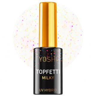 Yoshi Top TopFetti UV/LED Hybrid 10 ml - Milky