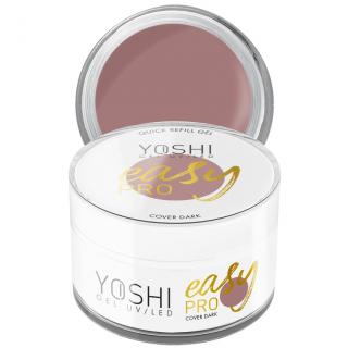 Yoshi Żel Budujący Easy Pro Gel UV/LED 15 ml - Cover Dark