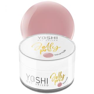 Yoshi Żel Budujący Galaretka Jelly Pro Gel UV/LED 15 ml - Velvet Nude