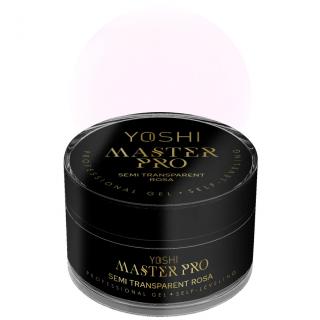 Yoshi Żel Budujący Samopoziomujący Master Pro Gel UV/LED 50 ml - Semi Transparent Rose