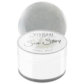 Yoshi Żel Budujący Sea Story Gel UV/LED 15 ml - Pearl Reef