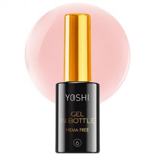 Yoshi Żel Budujący w Butelce Gel in Bottle 10 ml UV LED - No.6 Powder Pink