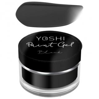 Yoshi Żel Do Zdobień Paint Gel UV/LED 5 ml - Black