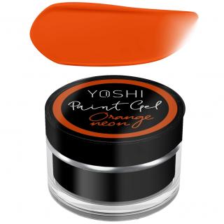 Yoshi Żel Do Zdobień Paint Gel UV/LED 5 ml - Orange Neon