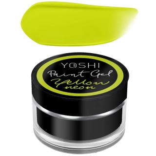 Yoshi Żel Do Zdobień Paint Gel UV/LED 5 ml - Yellow Neon