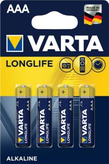 Bateria VARTA Longlife Standard LR03 AAA 1.5V 4szt