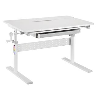 Biurko dziecięce regulowane XD SPE-X102W 80x60 cm
