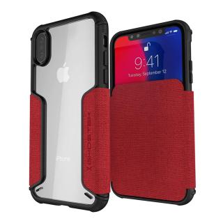 Etui Exec 3 Apple iPhone Xs czerwony