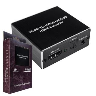 Extractor HDMI-HDMI + Audio SPDIF/Jack3,5 SPH-AE02