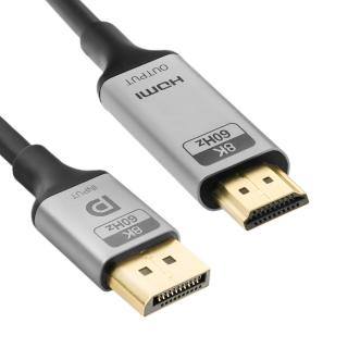 Kabel DP HDMI 8K 60Hz Spacetronik KDH-SPA030 3m