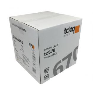 Kabel koncentryczny RG6 TC'EQ 1.02 CU pullbox 305m