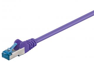 Kabel LAN Patchcord CAT 6A S/FTP fioletowy 3m