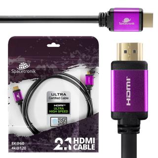 Kabel UHS HDMI 2.1 8K Spacetronik SH-SPR030 3m