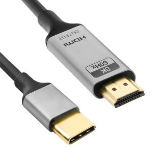 Kabel USB-C 3.1 HDMI 8K Spacetronik KCH-SPA010 1m