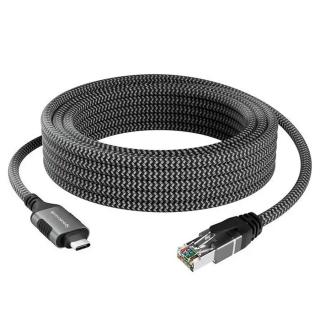 Karta sieciowa USB-C Gigabit, kabel adapter 1.5m