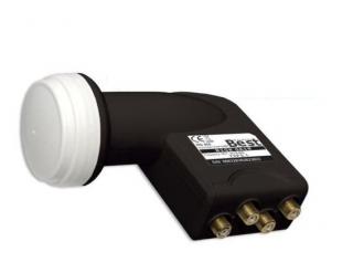 LNB Quad BEST HG 404 Ultra Black 0.1dB