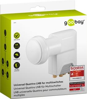 LNB Quatro Goobay 0.1dB