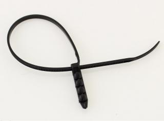 Opaska zaciskowa kablowa z kołkiem 5mm FIP 100szt