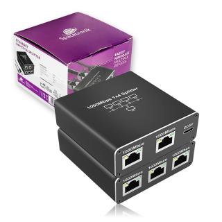 Rozdzielacz Ethernet RJ45 1 do 4  SP-SG104 Gigabit