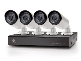 Zestaw CCTV KIT AHD 8CH DVR 4x kamery HD