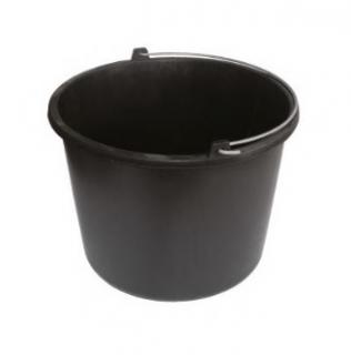 Czarne Wiadro Budowlane 12l - SOLID