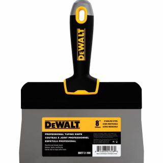 DEWALT 8" Szpachelka fasadowa ze stali nierdzewnej uchwyt Soft Grip 2-190
