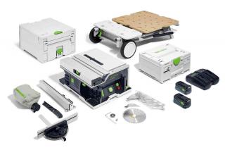 Festool  Akumulatorowa stołowa pilarka tarczowa CSC SYS 50 EBI-Set - 577379