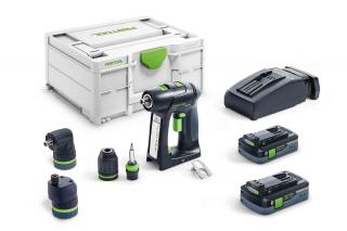 Festool Akumulatorowa wiertarko-wkrętarka C 18 HPC 4,0 I-Set - 576992