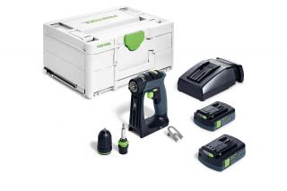 Festool Akumulatorowa wiertarko-wkrętarka CXS 18 C 3,0-Plus - 576883