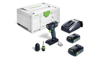 Festool Akumulatorowa wiertarko-wkrętarka TXS 18 C 3,0-Plus - 576895