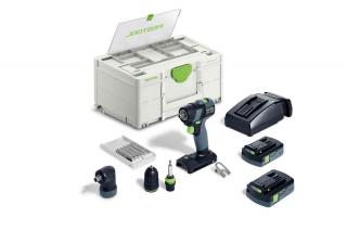 Festool Akumulatorowa wiertarko-wkrętarka TXS 18 C 3,0-Set - 576896
