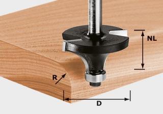 Festool Frez do zaokrągleń HW S8 D31,7/R9,5 KL - 491015