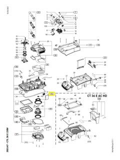 Festool Klamra odkurzacza ET-BG CT 26/36/48 - 496262