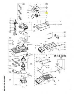 Festool Przełącznik odkurzacza CT 26/36/48 - 498082