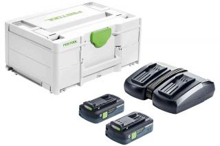 Festool Zestaw energii SYS 18V 2x4,0/TCL 6 DUO - 577109