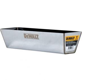 Kuweta szpachlarska ze stali nierdzewnej z zaokrąglonym dnem DEWALT 14"  2-334