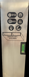 Łata murarska pion - poziom 2,5 m SŁOWIK