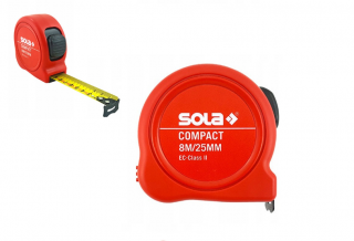 Miara zwijana ALU SOLA 25MM COMPACT 8M - 50500801
