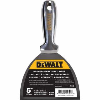 Szpachelka jednoczęściowa ze stali nierdzewnej DEWALT 5"  2-405