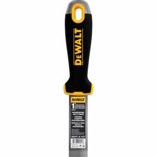 Szpachelka ze stali nierdzewnej uchwyt Soft Grip DEWALT 1"  2-147